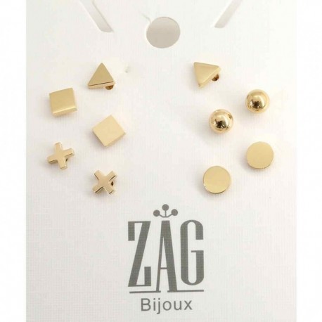 BOUCLES D'OREILLES ZAG BIJOUX