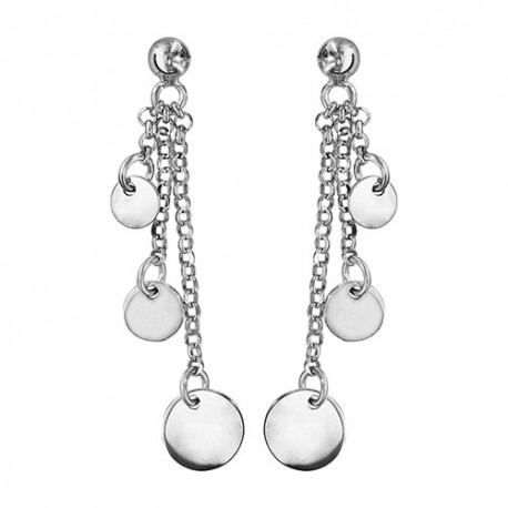 BOUCLES D'OREILLES ARGENT