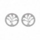 BOUCLES D'OREILLES ARGENT