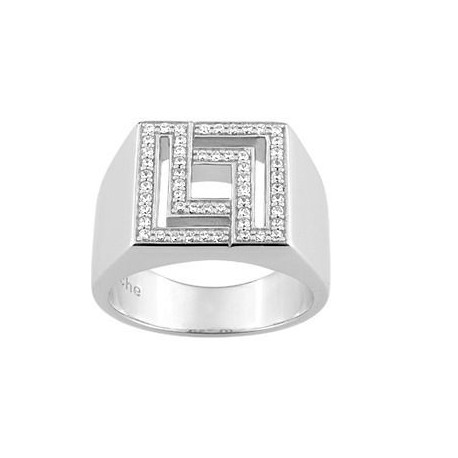 BAGUE ARGENT