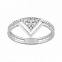 BAGUE ARGENT