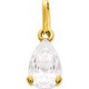 PENDENTIF OR 375/1000