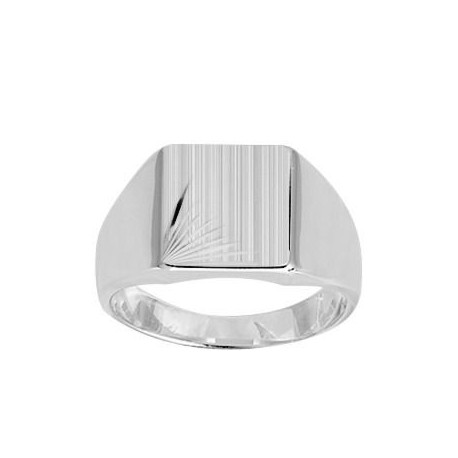 BAGUE ARGENT