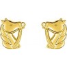 BOUCLES D'OREILLES OR 375/1000
