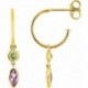 BOUCLES D'OREILLES OR 375/1000