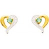 BOUCLES D'OREILLES OR 375/1000