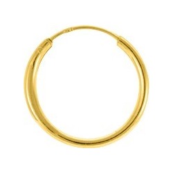 BOUCLES D'OREILLES PLAQUE OR