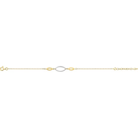 BRACELET PLAQUE OR