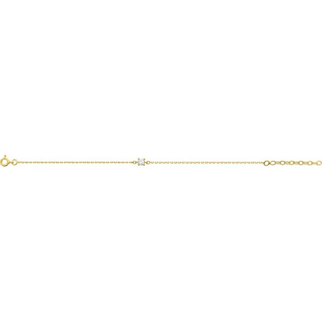 BRACELET PLAQUE OR