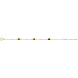BRACELET PLAQUE OR
