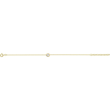 BRACELET PLAQUE OR