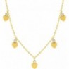 COLLIER PLAQUE OR