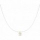 COLLIER PLAQUE OR