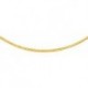 COLLIER PLAQUE OR