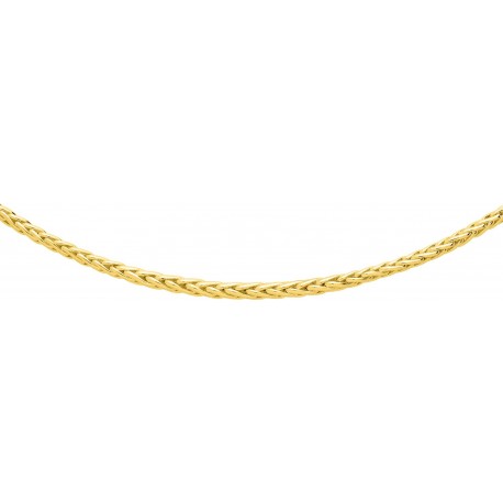 COLLIER PLAQUE OR