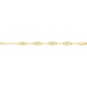 COLLIER PLAQUE OR