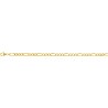 BRACELET PLAQUE OR