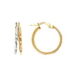 BOUCLES D'OREILLES OR 375/1000