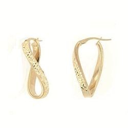 BOUCLES D'OREILLES OR 375/1000