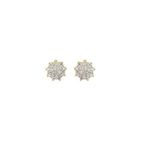 BOUCLES D'OREILLES OR 375/1000