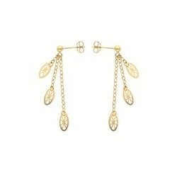 BOUCLES D'OREILLES OR 375/1000