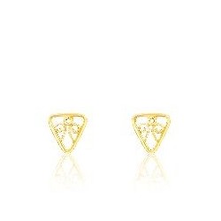 BOUCLES D'OREILLES OR 375/1000