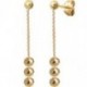 BOUCLES D'OREILLES OR 750/1000