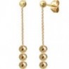 BOUCLES D'OREILLES OR 750/1000