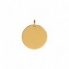 PENDENTIF PLAQUE OR