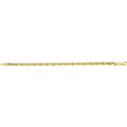 COLLIER PLAQUE OR