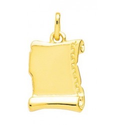 MEDAILLE PLAQUE OR
