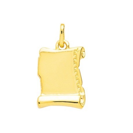 MEDAILLE PLAQUE OR