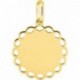 MEDAILLE PLAQUE OR