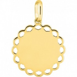 MEDAILLE PLAQUE OR