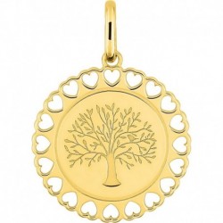 MEDAILLE PLAQUE OR