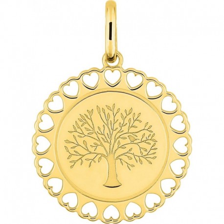 MEDAILLE PLAQUE OR