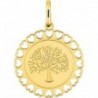 MEDAILLE PLAQUE OR