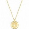 COLLIER PLAQUE OR