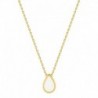 COLLIER PLAQUE OR