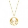 COLLIER PLAQUE OR