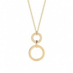 COLLIER PLAQUE OR