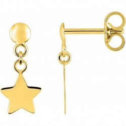 BOUCLES D'OREILLES OR 375/1000