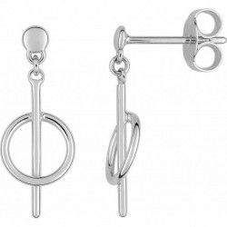 BOUCLES D'OREILLES ARGENT