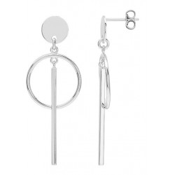 BOUCLES D'OREILLES ARGENT