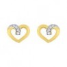 BOUCLES D'OREILLES PLAQUE OR