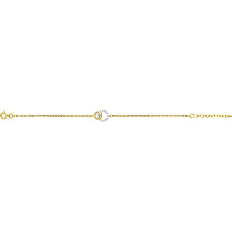 BRACELET PLAQUE OR