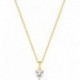 COLLIER PLAQUE OR