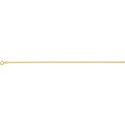 CHAINE PLAQUE OR