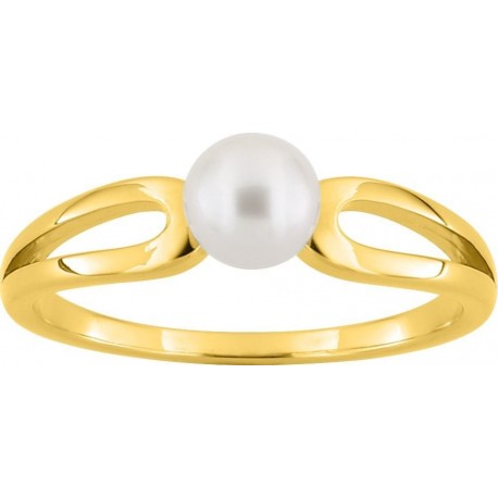 BAGUE PLAQUE OR
