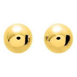 BOUCLES D'OREILLES PLAQUE OR